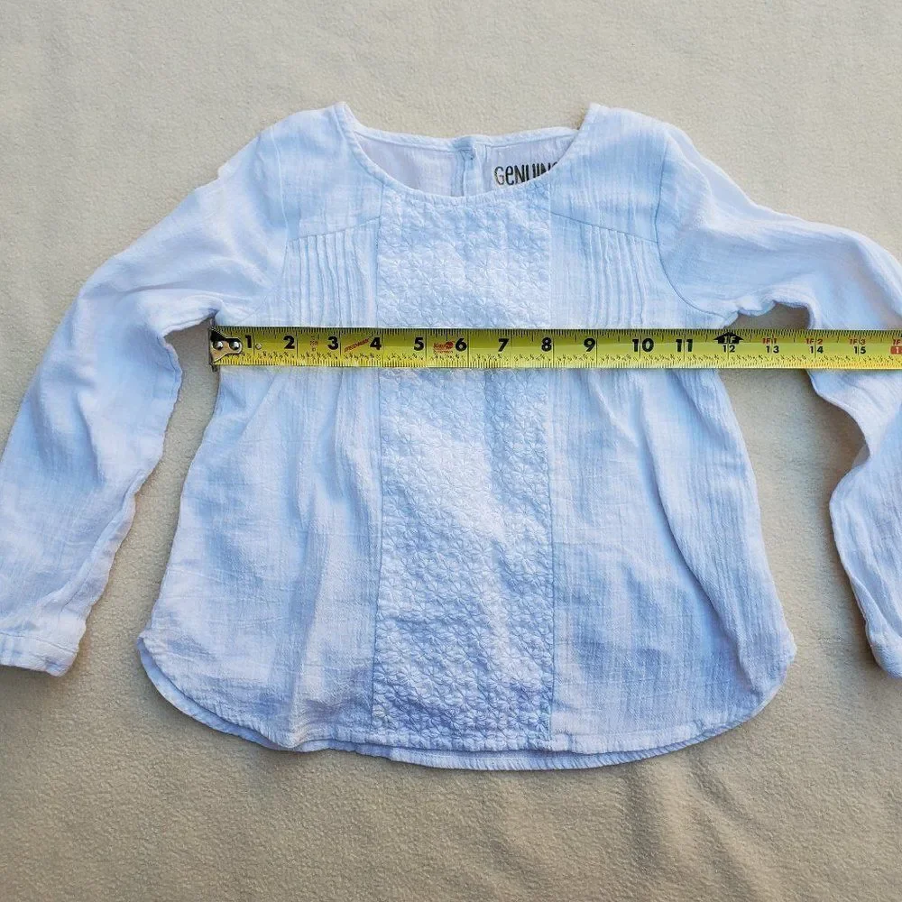 Genuine Kids from OshKosh white long sleeve shirt